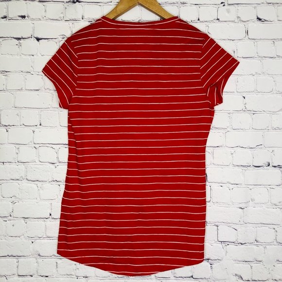 2x T-shirts Maison Jules Green & Red SX - Picture 2 of 11